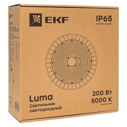 Светильник светодиодный ДСП-2103 200Вт 90град. 5000К IP65 промышленный для высоких пролетов EKF HIL-