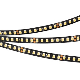 Лента светодиодная RT-A160-BLACK-8mm 24V Warm 3000К 12Вт/м IP20 2835 высок. эффект. 150лм/Вт (уп.5м)