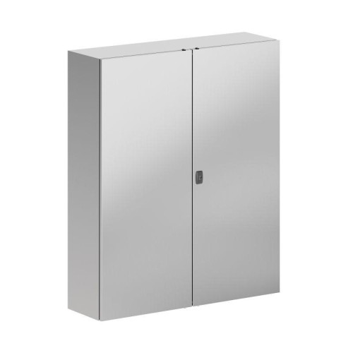 Корпус навесной STH с М/П двухдверный из нержавеющей стали AISI316 1200х1000х300мм с фланцем DKC R5S