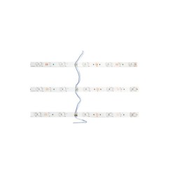 Линейка светодиодная стандарт 2835 12LED/м 14.4Вт/м холод. бел. 12В IP20 SWG Standard 00-00007273