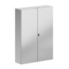 Корпус навесной STH с М/П двухдверный из нержавеющей стали AISI316 1400х1000х300мм с фланцем DKC R5S