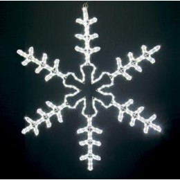 Фигура светодиодная "Большая снежинка" 95х95см LED бел. 40Вт IP65 Neon-Night 501-333
