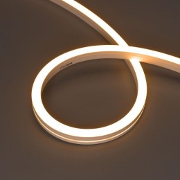 Лента светодиодная MOONLIGHT-SIDE-A140-12x17mm 24V Warm 2400К 9.6Вт/м IP67 wire x2 боков. вывод кабе