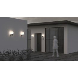 Светильник Bold 1х60Вт E27 IP54 бра настен. Maytoni O598WL-01GR