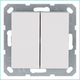 Переключатель перекрестный 1-кл. 10А IP20 механизм бел. глянцевый Jasmart G3013W