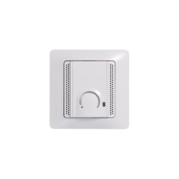 Термостат Glossa электронный для теплого пола с датчиком +5град.C +50град.C 10А в сборе бел. SchE GS