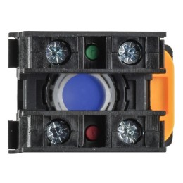 Кнопка d22мм 1НО+1НЗ MASTER син. IEK MI-BT60-11-3-22-K07