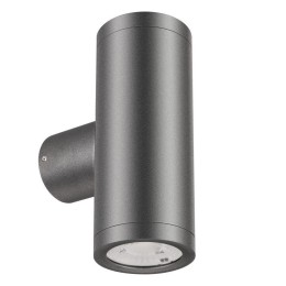 Светильник светодиодный LGD-RAY-WALL-TWIN-R46-2х3W Day4000 GR 24deg 230В IP65 2х3Вт 4000К метал. Arl
