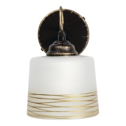 Светильник "Дус" 511 кор. зол. (Плафон 04794) НББ 01-60-134 E14 (инд.упак.)  Элетех 1005404257