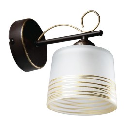 Светильник "Дус" 511 кор. зол. (Плафон 04794) НББ 01-60-134 E14 (инд.упак.)  Элетех 1005404257