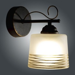 Светильник "Дус" 511 кор. зол. (Плафон 04794) НББ 01-60-134 E14 (инд.упак.)  Элетех 1005404257