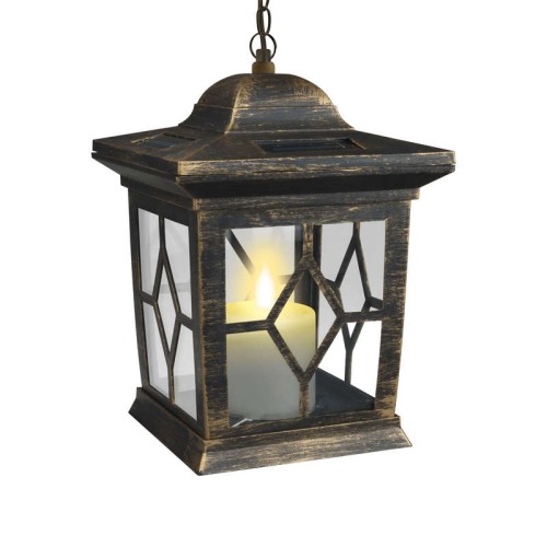 Светильник садовый USL-S-180/PT220 Bronze lantern Special солнечная батарея упак. коробка Uniel 1022