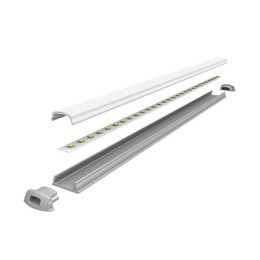 Профиль гибкий PAL 1105 L2000 без рассеив. анодир. JazzWay 5009523