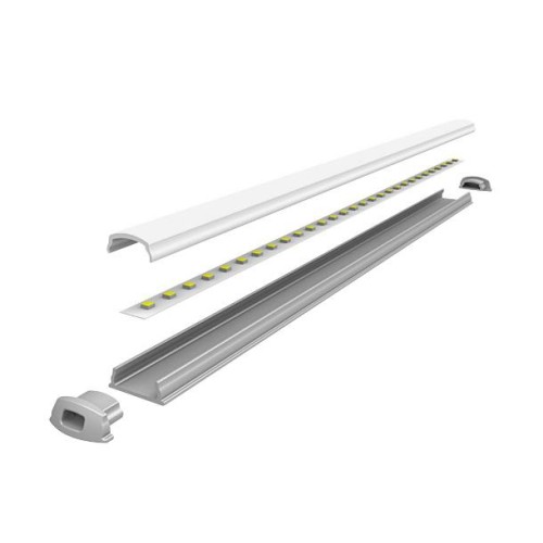 Профиль гибкий PAL 1105 L2000 без рассеив. анодир. JazzWay 5009523