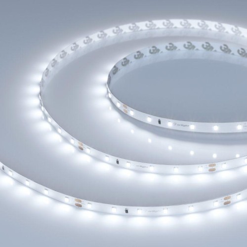 Лента светодиодная UL-A60-8mm 24V White 6000К 7.2Вт/м IP20 (уп.5м) Arlight 044052