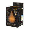 Лампа светодиодная филаментная Black Filament 2.5Вт G125 шар золотая 2000К тепл. бел. E27 200лм GAUS