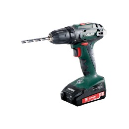 Винтоверт аккумуляторный BS 18 2х1.5 Ач Li-lon патрон 10мм кейс Metabo 602207550