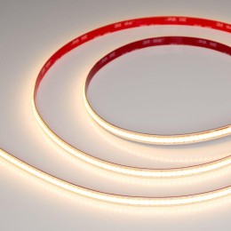 Лента светодиодная COB-X480-10mm 24V Warm 2700К 10Вт/м IP20 FreeCut свободная резка (уп.5м) Arlight