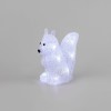 Фигура светодиодная акриловая "Белка" 17.5х12х18см 12LED 0.5Вт 4.5В IP20 элементы питания 3хAAA (не