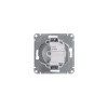 Розетка 1-м СП Glossa 16А IP20 без заземл. механизм бел. SE GSL000141