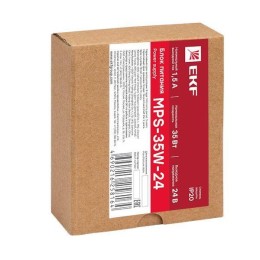 Блок питания 24В MPS-35W-24 PROxima EKF mps-35w-24