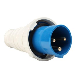 Вилка кабельная 033 63А 220AC 2P+PE 6ч IP67 КЭАЗ 222741