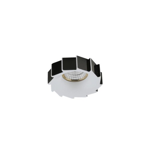 Рамка NC1913-BK+W MR16 (HILL2-BW) встраив. черн./бел. DesignLed 00-00002234