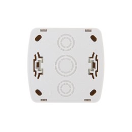 Розетка 1-м ОП Demet 16А IP20 без заземл. керамика бел. LEZARD 711-0200-121