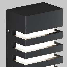 Светильник Remsa 1х60Вт E14 IP54 бра настен. Maytoni O034WL-01B