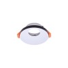 Рамка NC2079-BK+W MR16 накладная бел./черн. DesignLed 00-00002669