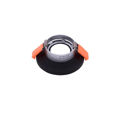 Рамка NC2079-FBK MR16 накладная матов. черн. DesignLed 00-00002670