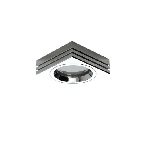 Рамка NC722-2-CH MR16 (WP-SQ-CH) встраив. хром DesignLed 00-00002232