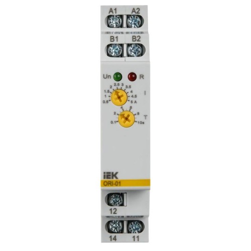 Реле тока ORI 0.5-5А 24-240В AC/24В DC IEK ORI-01-5