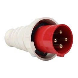 Вилка кабельная 034 63А 380AC 3P+PE 6ч IP67 КЭАЗ 222742