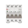 Выключатель автоматический модульный 4п K 25А 10кА AV-10 DC AVERES EKF mcb10-DC-4-25K-av