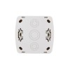 Розетка 1-м ОП Demet 16А IP20 с заземл. керамика бел. LEZARD 711-0200-122