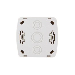 Розетка 1-м ОП Demet 16А IP20 с заземл. керамика бел. LEZARD 711-0200-122