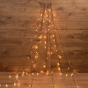 Гирлянда светодиодная елочная с кольцом 7 нитей х1.8м 126LED тепл. бел. 6.5Вт 220-240В IP20 не соеди