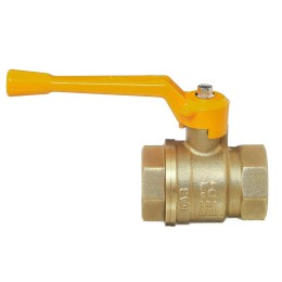 Кран шаровой 11Б27п DN15 PN40 газ вр/вр рычаг серия Standart БАЗ.А10.0.15.НГ.40