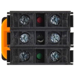 Кнопка d22мм 1НО+1НЗ MASTER с подсветкой желт. IEK MI-BT60-11D-3-12-K05