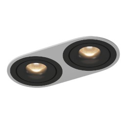 Рамка двойная для серии COMBO 1 круглая бел. SWG PRO 00-00004149