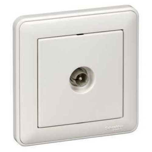 Розетка компьютерная + телефонная 2-м СП W59 RJ45 + RJ11 кат.5E 1А бел. SchE RSI-251TK5E-18 (РСИ-251