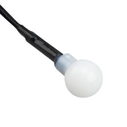 Гирлянда светодиодная "Мишура LED" 3м 288LED бел./тепл. бел. 18Вт 220-240В IP20 провод ПВХ темн. зел