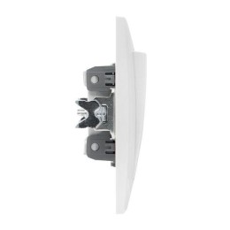 Переключатель проходной 2-кл. СП Валенсия 10А IP20 бел. PROxima EKF EWV10-027-10