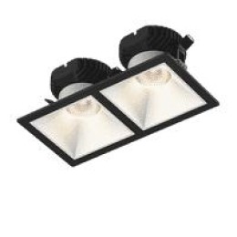 Рамка двойная для серии COMBO 3 квадратная черн. SWG PRO 00-00004195