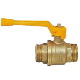 Кран шаровой 11Б27п DN15 PN40 газ нр/нр рычаг серия Standart БАЗ.А12.0.15.НГ.40