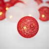 Гирлянда светодиодная "Тайские фонарики "Магия" 3.5м 20LED тепл. бел. 1Вт IP20 провод ПВХ прозр. эле