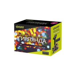 Светильник светодиодный садовый SLR-G01-100M гирлянда 100LED мультиколор с колышком на солнечн. бата