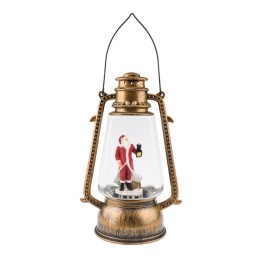 Фонарь декоративный Санта Клаус 1LED тепл. бел. 1.5Вт IP20 эффект снегопада с подсветкой Neon-Night