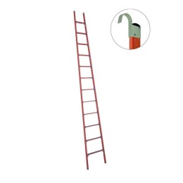 Лестница приставная диэлектрическая ЛСПД-4.5 Евро Крюки стеклопластик. Антиток Д471569